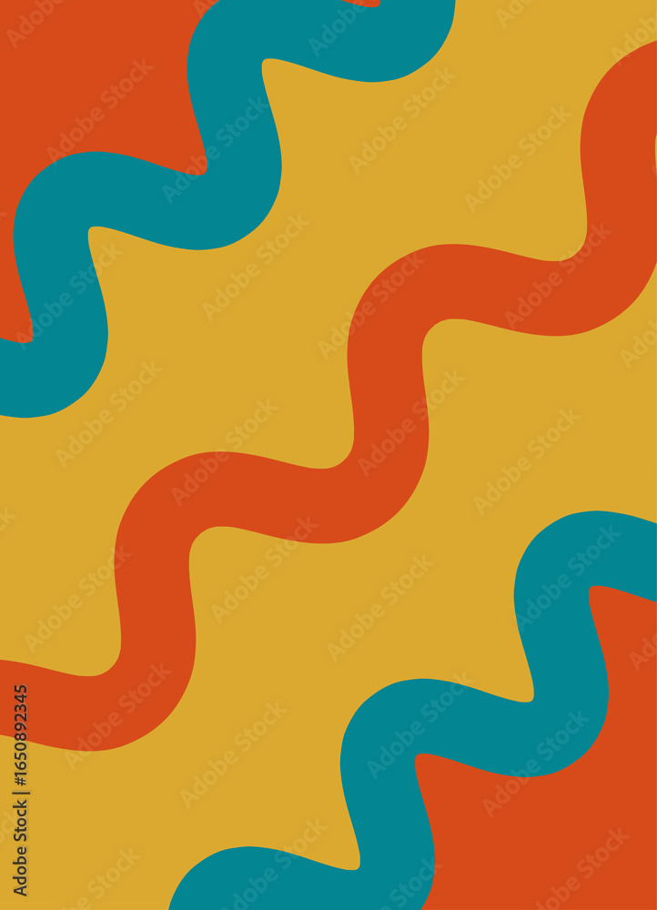 Fototapeta premium Abstract Lines Backgroud Pop