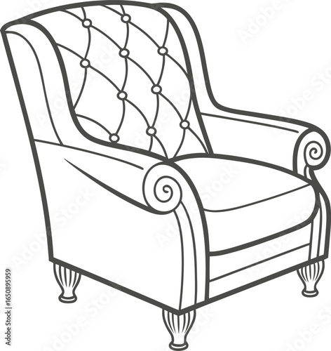 sofa and armchair