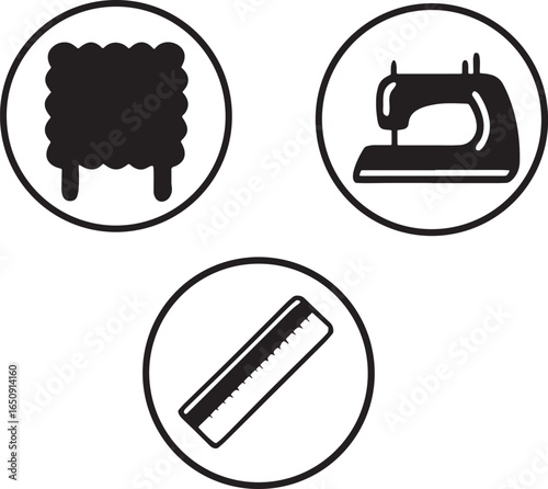 Sewing Tools Icons