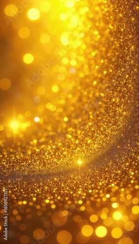 Wallpaper Mural A shimmering gold flyer design, elegantly textured, with subtle light reflections creating a luxurious feel, perfect for upscale events or promotions , golden flyer template, promotional flyer Torontodigital.ca