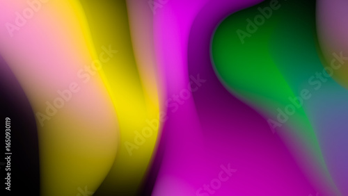 Dynamic Abstract Waves Gradient in Vibrant and Striking Colors.