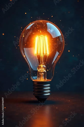 Bright Light Bulbs Illuminating Dark Room Innovative Ideas and Inspiration