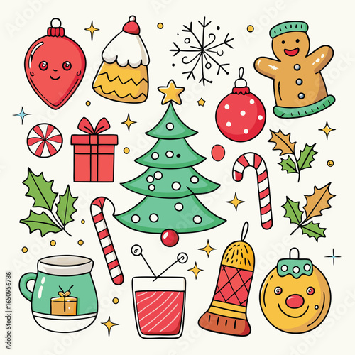 Pixel Art Christmas: Festive Icons & Decorations for Holiday Designs