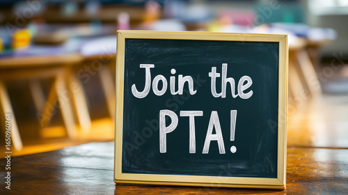 Join the PTA classroom sign 