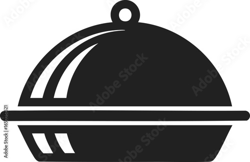 Food tray, catering lid, serving dish cover, restaurant service, banquet equipment, culinary presentation tool