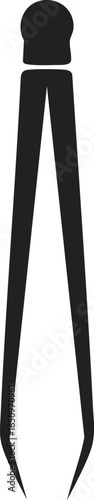 Tweezers, precision tool, grooming accessory, beauty instrument for hair removal and skin care