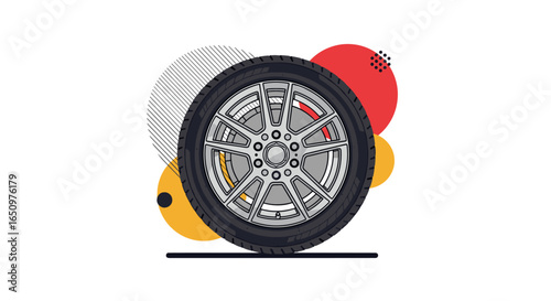 High performance car wheels and tires for your vehicle's upgrade