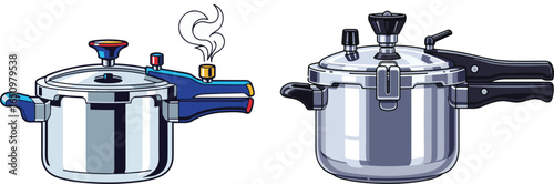 Black and white illustration of a woman washing dishes in a kitchen sink