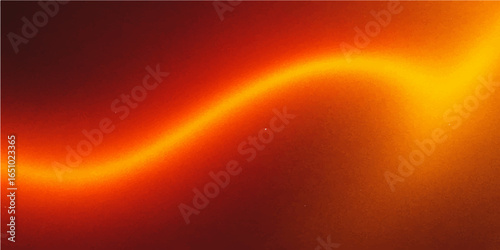 Abstract orange and red background with glowing lines and fiery light effects
