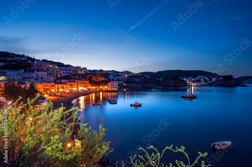 Fotomural Ponza, Pontine Islands, Latina district, Lazio, Italy,
A glimpse of the village with S