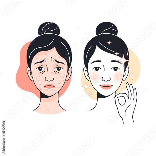 Transforming skin from problematic to perfectly radiant and clear