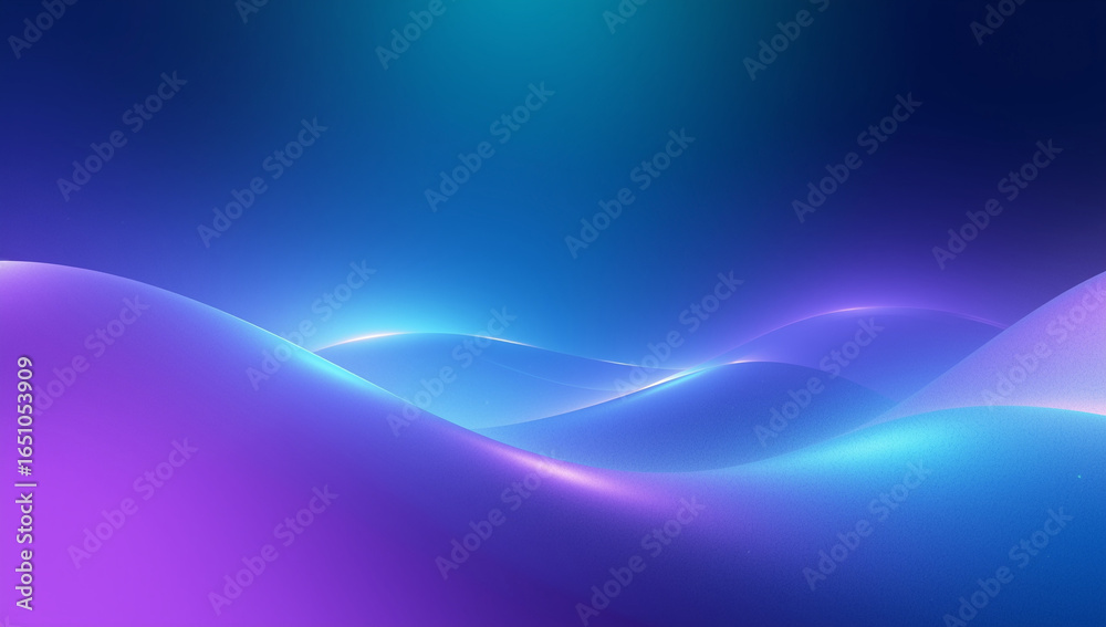 Fototapeta premium abstract blue background with waves