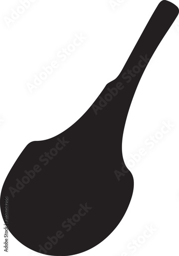 Lamb chop silhouette vector icon. Meat food illustration perfect for cooking, restaurant, menu, and design.