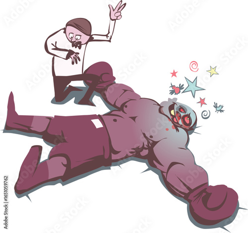 The Upset knockout scary Halloween Horror Monsters Frankensteins monster zombies best Artwork vector editable logo for Wall Sticker t-shirt design and multipurpose use in high definition format