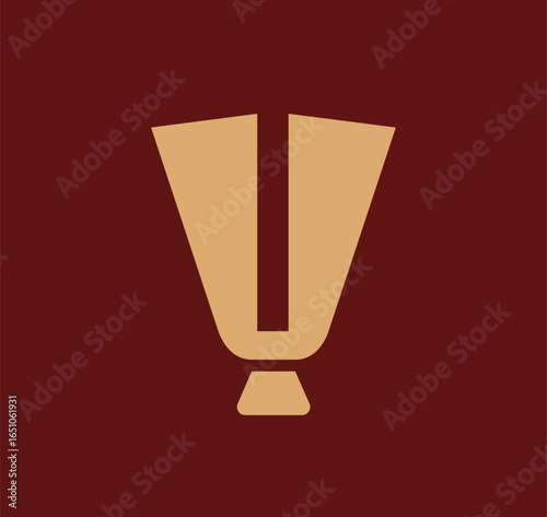 Minimal Hindu Tilak Sign Representing Dharma