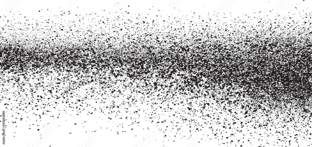 Obraz premium Dark weathered overlay pattern sample on transparent background. Screen background. Vector. texture pattern on transparent background. Old paper surface 