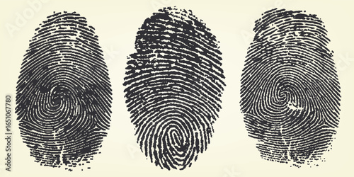 fingerprint with finger print design