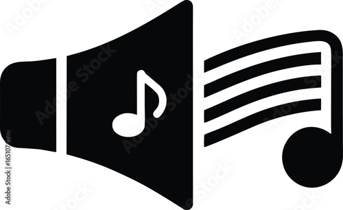 Audio description vector icon.