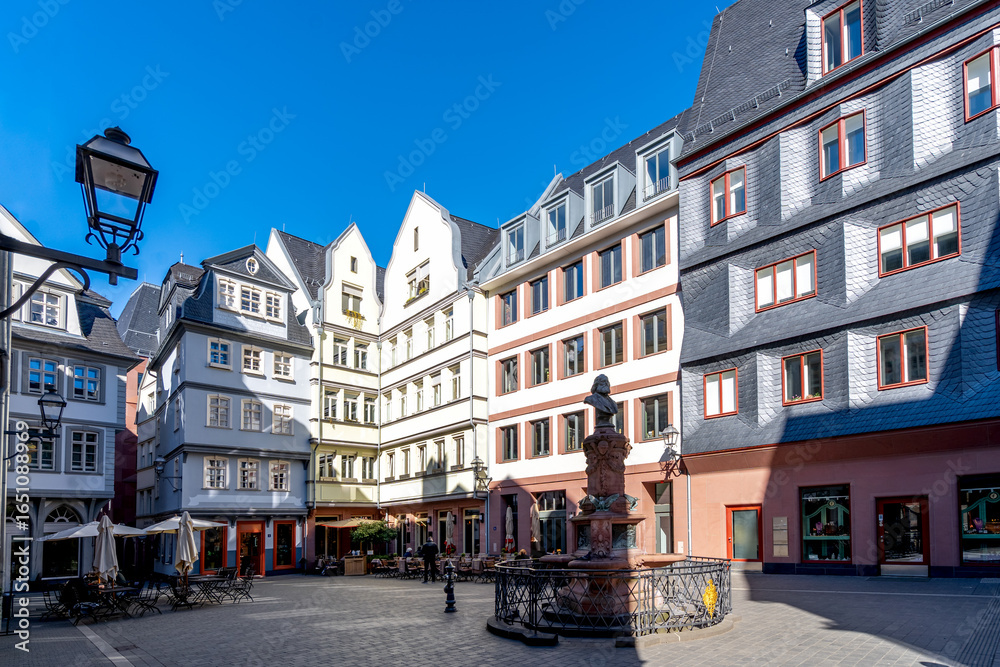 Fototapeta premium Neue Altstadt, Frankfurt am Main, Hessen, Deutschland