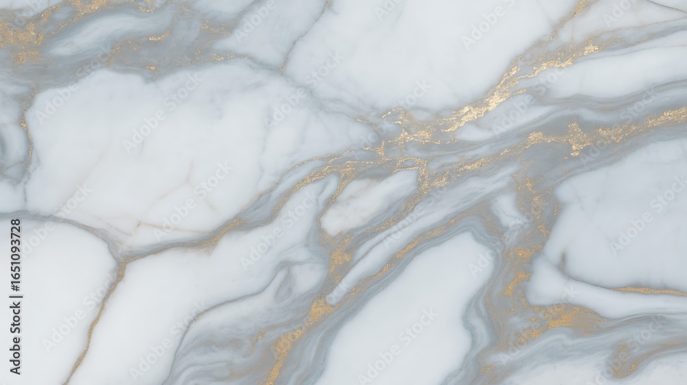 Obraz premium Elegant Gray and Gold Marble Texture Background