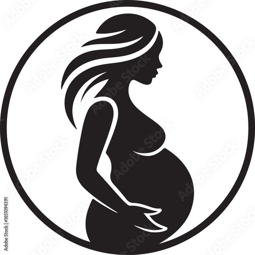 Pregnant Woman Silhouette Vector – Motherhood Design

Mom to Be Vector Bundle – Pregnancy Silhouette Collection

Mother and Baby Silhouette Vector for Family and Maternity Design