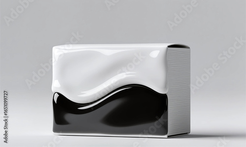 slime box black and white