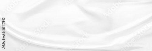 Papier peint White gray satin texture that is white silver fabric silk background with beautiful soft blur pattern natural