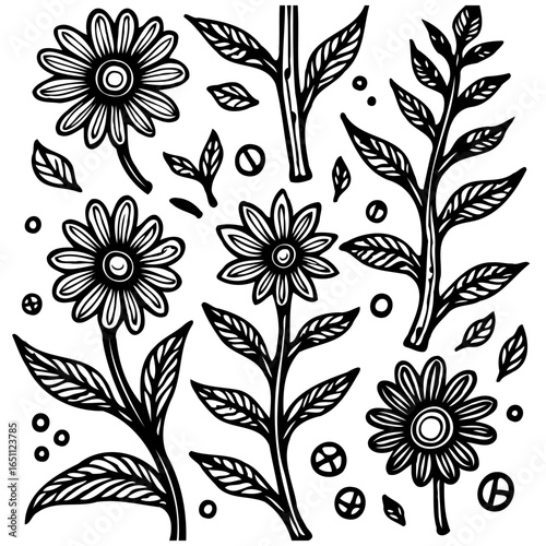 Botanical bliss delightful floral arrangement creates a stunning visual impact showcasing nature's beauty with intricate details
