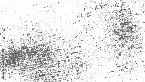 Black glitter composition background resembling shimmering black sand. Black charcoal dust texture isolated on white background top view 