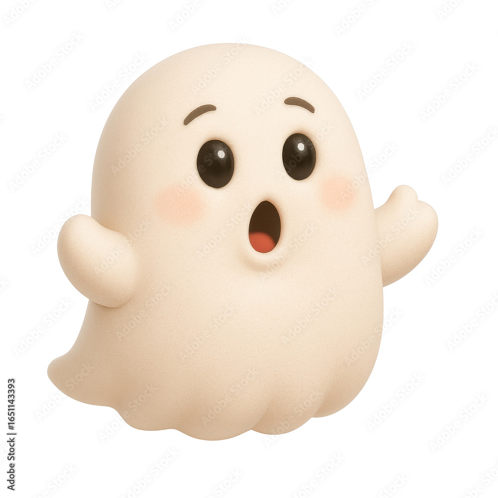 Fototapeta premium A Startled Ghost