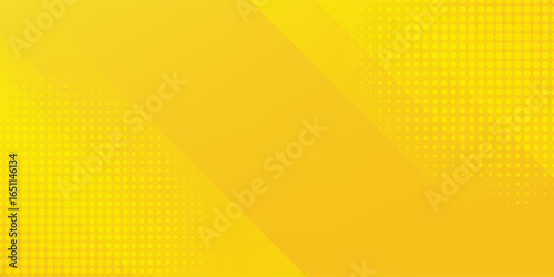 Yellow side hatch with halftone effect. Vintage pop art retro vector illustration