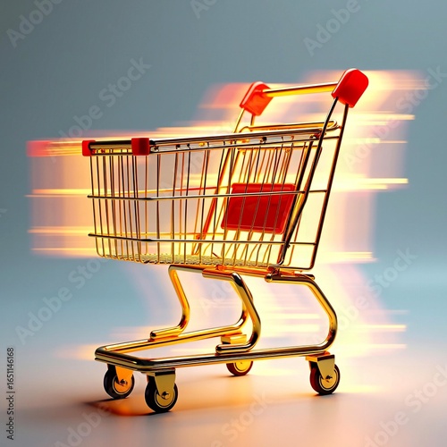 It's perfect for a shopping theme. 