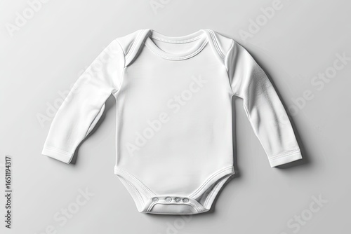 Blank white baby bodysuit (10)