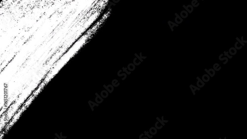 4K Paint Brush Transition with Alpha Channel Diagonal Ink Wipe Animation for Video Editing