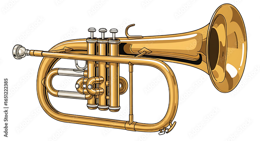 Fototapeta premium Baritone horn