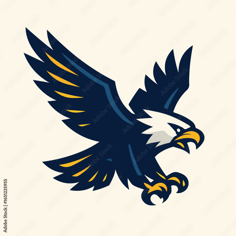 Obraz premium eagle with wings