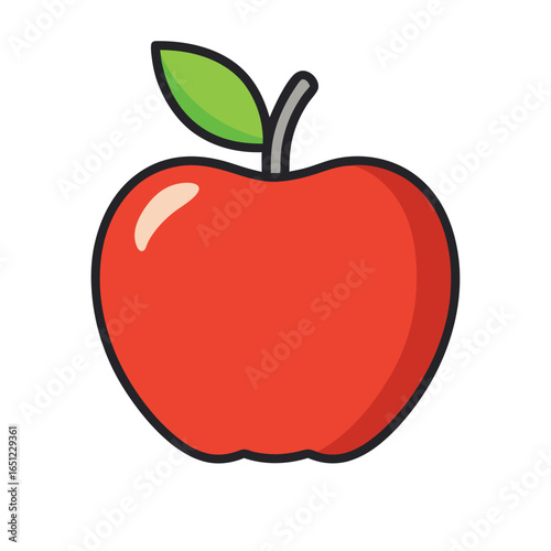 Apple Vector Illustration