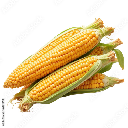 Wallpaper Mural Harvesting Isolated Bundle of Corn Cobs Agricultural Field Close-Up Natural Environment Top-Down View Crop Concept Torontodigital.ca