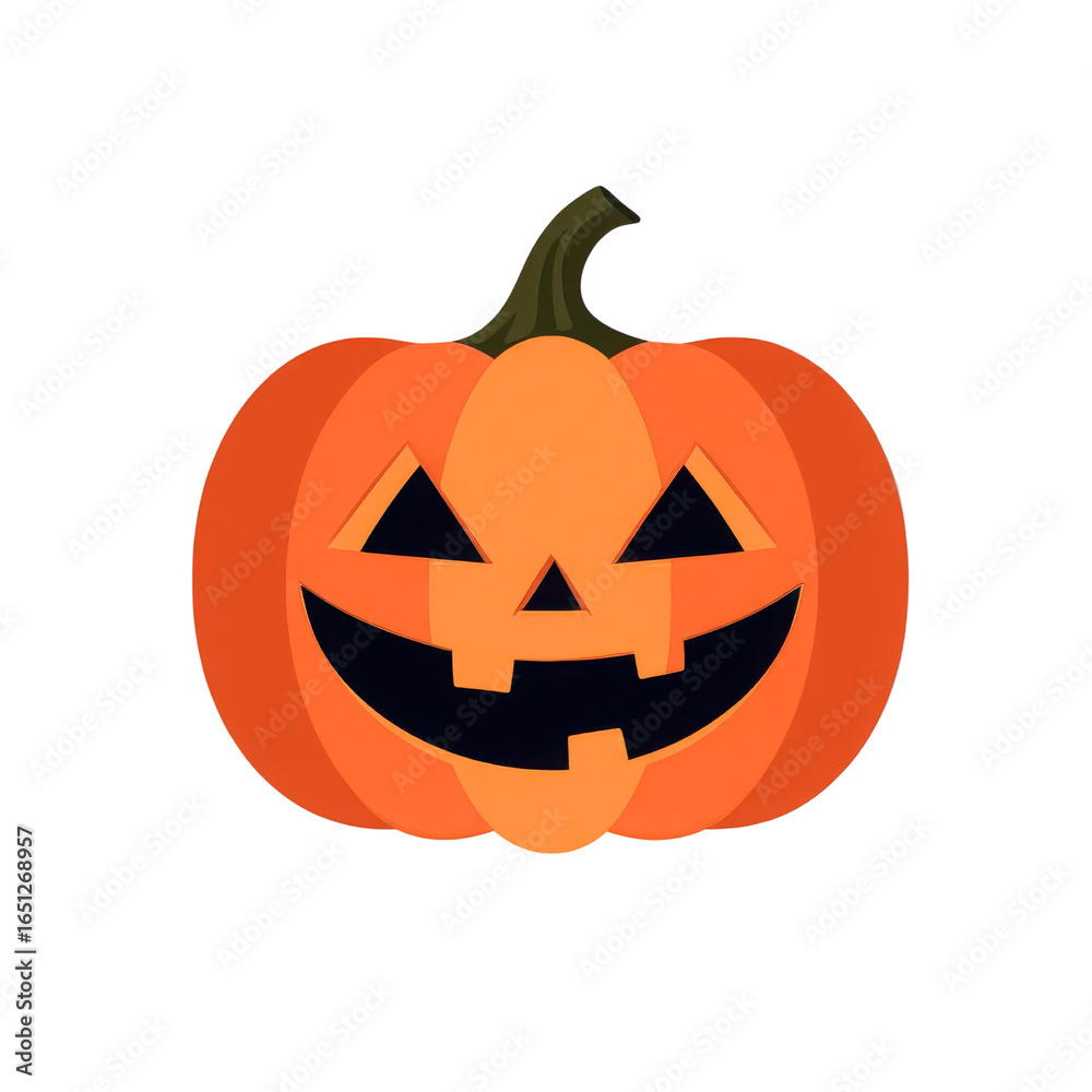 Jack o lantern halloween pumpkin isolated on transparent background Jack o lantern halloween pumpkin isolated on transparent background