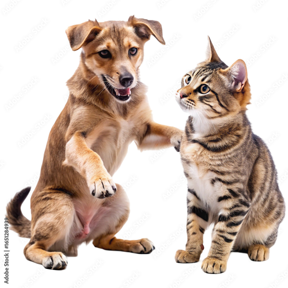 Fototapeta premium group of pets
