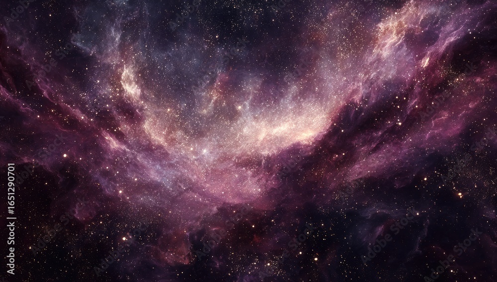 Obraz premium Nebulae expanse in deep space