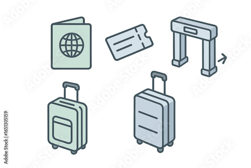 Travel essentials for smooth airport experience and security check