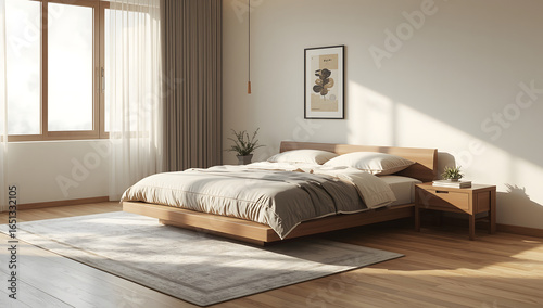 Minimalist Bedroom Interior