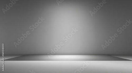 Wallpaper Mural Grey concrete wall meets the floor in studio space for mockup products, stage showcase, promotion display. Torontodigital.ca