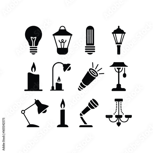 Collection of various light sources and illumination devices