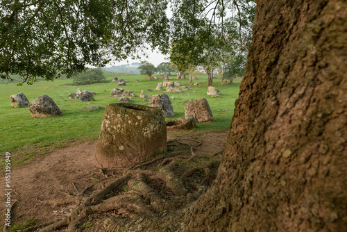 Ancient stone jars