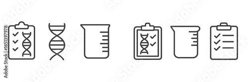 Visual representation of laboratory equipment for scientific research