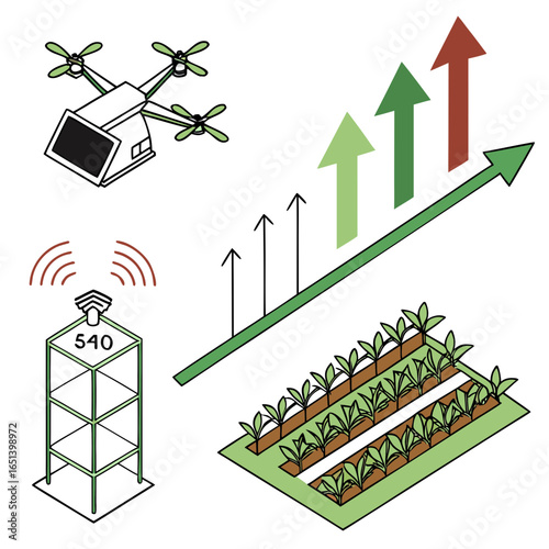 Precision agriculture drone technology for crop monitoring and yield optimization strategies 100