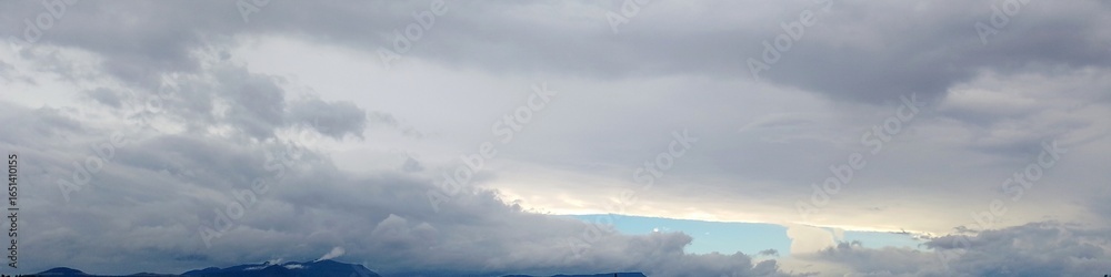 Obraz premium photography of beach clouds