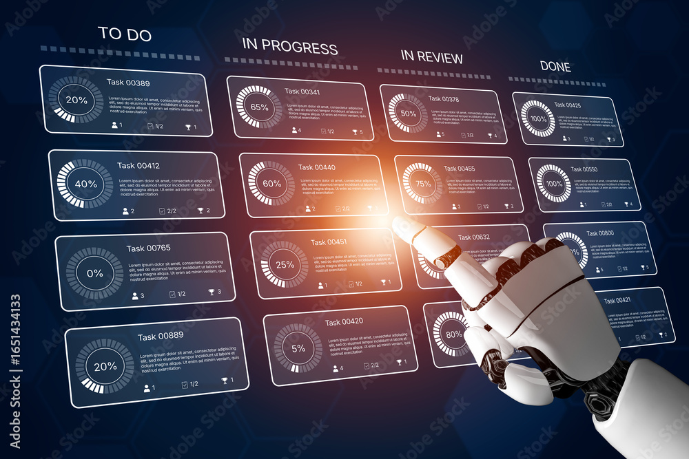 custom made wallpaper toronto digitalAI improves kanban dashboard for task management by optimizing priorities, tracking team progress, and analyzing task completion data Vouch
